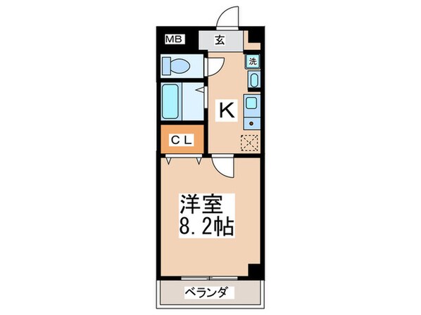 聖和マンション弐番館の物件間取画像